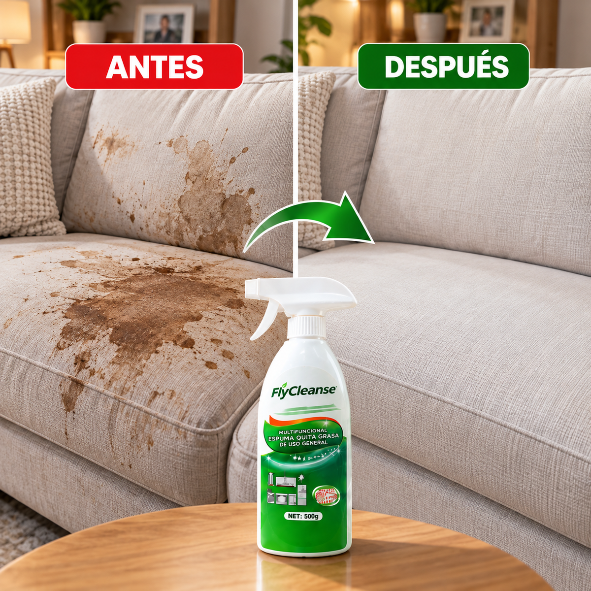 🧼✨ FLYCLEANSE LIMPIADOR MULTIUSOS EN ESPUMA QUITA GRASA Y MANCHAS | LIMPIEZA PROFUNDA PARA TU HOGAR 🚚💚