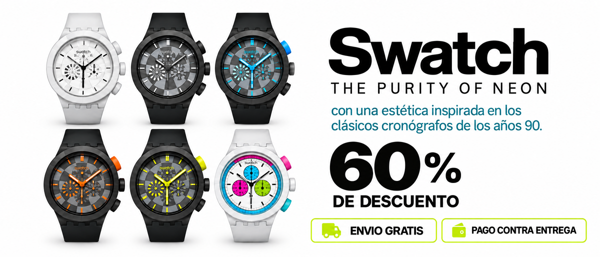 SWATCH THE PURITY OF NEON