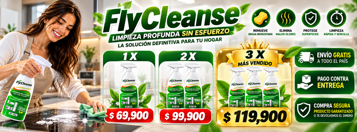 🧼✨ FLYCLEANSE LIMPIADOR MULTIUSOS EN ESPUMA QUITA GRASA Y MANCHAS | LIMPIEZA PROFUNDA PARA TU HOGAR  🚚💚