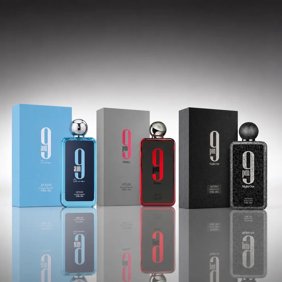 Colección de Perfumes ARABES AFNAN 9PM
